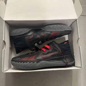 Nike Black and Red Athletic Shoes